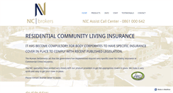Desktop Screenshot of nicsa.co.za